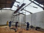 2021-12-15-13:08:44Barracão está sendo reformado para abrigar maquinários da Agricultura Familiar